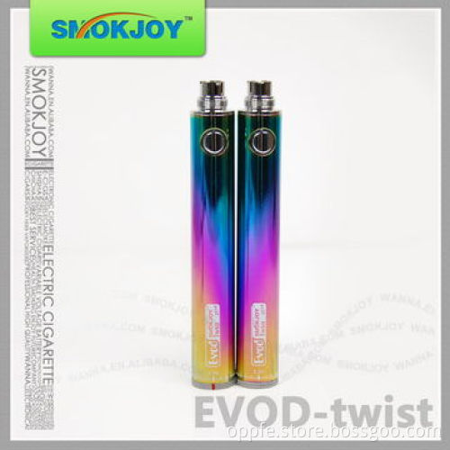 Electronic Cigarette Variable Voltage Evod Twist Batteries